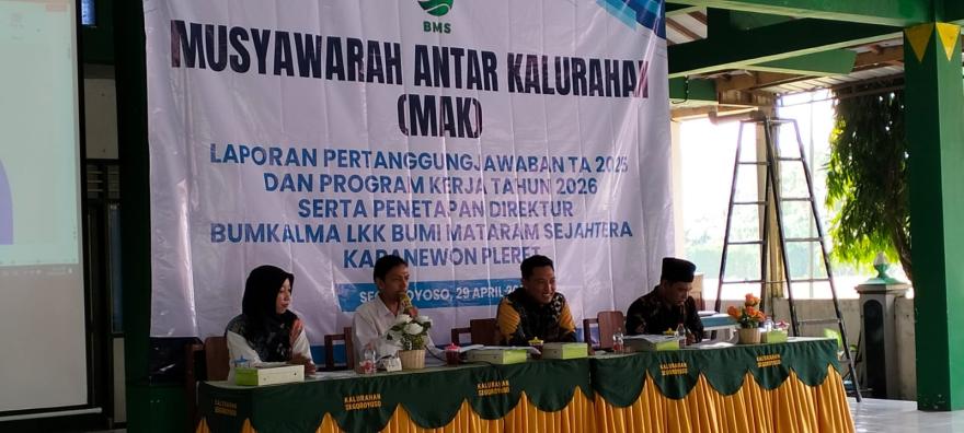 Musyawarah Antar Kalurahan BUMKALMA Pleret Bahas LPJ 2025 hingga Tetapkan Direktur Baru 